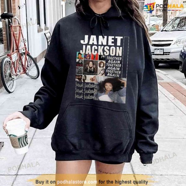 Janet Jackson Shirt, 2023 Janet Jackson North American Tour Tee