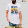 Jesus The Ultimate Deadlifter Vintage Gym Christian Funny Jesus Shirt