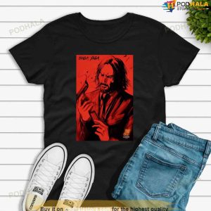John Wick 4 Movie Gift For Fans Baba Yaga T shirt Keanu Reeves T shirt