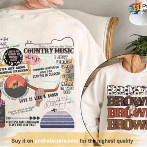Kane Brown Tracklist T-Shirt, Kane Brown Tour 2023 Shirt, Kane Brown Shirt