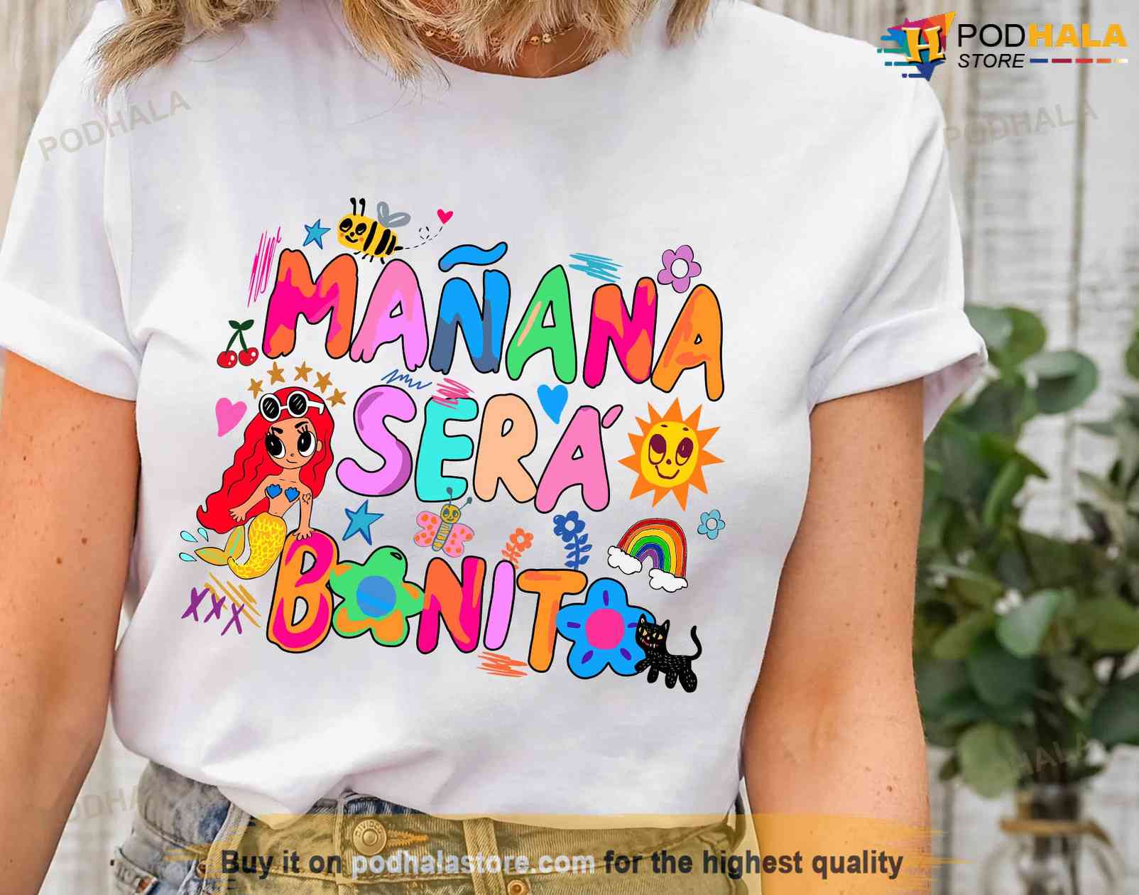 bouw arm Bestuiver Karol G Mañana Será Bonito Shirt, Tomorrow Will Be Nice Shirt - Bring Your  Ideas, Thoughts And Imaginations Into Reality Today