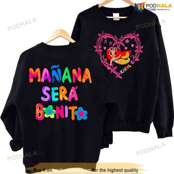 Mañana Será Bonito Shirt, Sirena Shirt, Karol G Gift For Fans - Bring ...