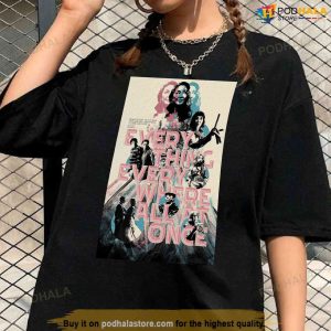 Ke Huy Quan Shirt, Jamie Lee Curtis Shirt, Michelle Yeoh Shirt, 2023 Oscars