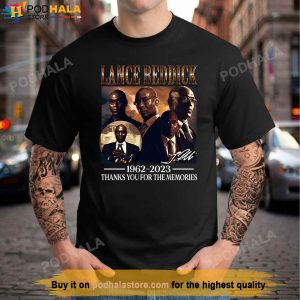 Lance Beddick Shirt Rip Lenged 1962 2023 Thanks You For The Memories Tee