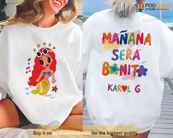 Mañana Será Bonito Karol G Shirt, Sirena Tshirt