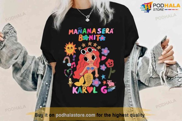 Mañana Sera Bonito Shirt, Karol G Shirt, Bichota, Manana Sera Bonito Album Shirt