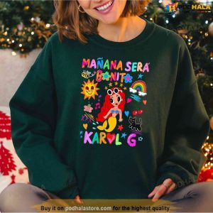 Manana Sera Bonito Tshirt Karol G Sweatshirt Red Hair Karol G Merch