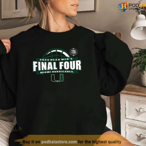 Miami Hurricanes Final Four 2023 Basketball March Madness TShirt NCAA Gift For Fans 2