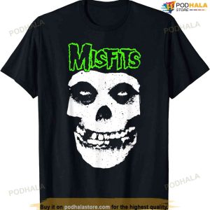 Misfits – Green Fiend Logo T-shirt