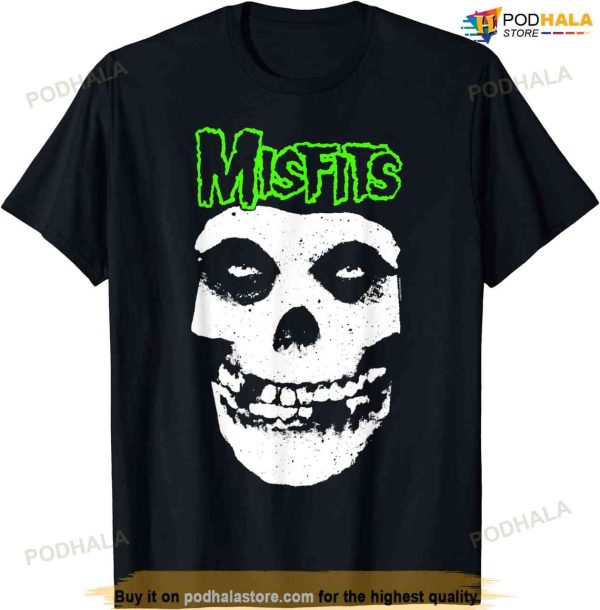 Misfits – Green Fiend Logo T-shirt