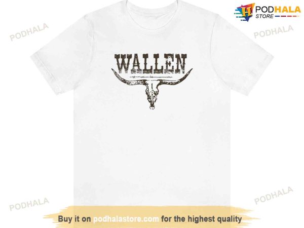 Morgan Wallen Shirt, Western Cowboy Shirt, Country Music Double Sided Tshirt