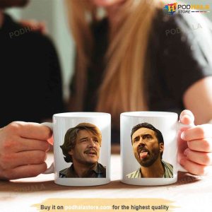 Nic Cage On One Side Pedro Pascal On The Other Side Coffee Mug 2 1