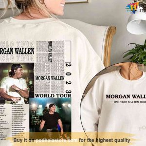 One Night At A Time World Tour Morgan Wallen Shirt, Wallen Western Merch