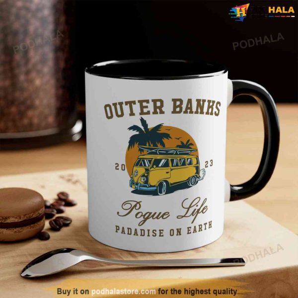 Outer Banks Pogue Life Mug, Outer Banks Mug, Paradise On Earth Coffee Mug