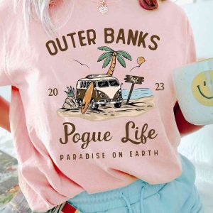 Outer Banks Shirt, Paradise On Earth Pogue For Life T-Shirt