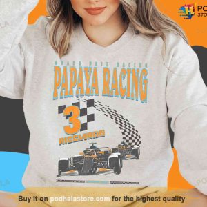 Papaya Racing 3 Daniel Ricciardo Sweatshirt Formula Racing Gift 2