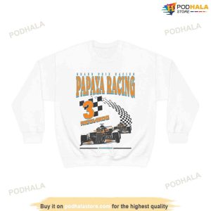 Papaya Racing 3 Daniel Ricciardo Sweatshirt Formula Racing Gift 3
