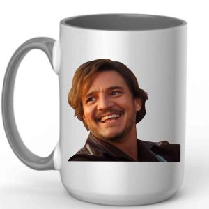 Pedro Pascal Mug Nic Cage On One Side Pedro Pascal On The Other Side 3