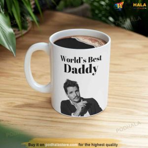 Pedro Pascal Mug World's Best Daddy Coffee Mug 4