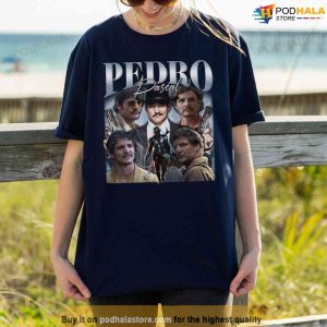 Pedro Pascal Shirt, Agent Whiskey, Joel Miller, Javier Peña TShirt