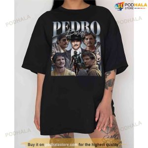 Pedro Pascal Shirt Agent Whiskey Joel Miller Javier Pena Tshirt