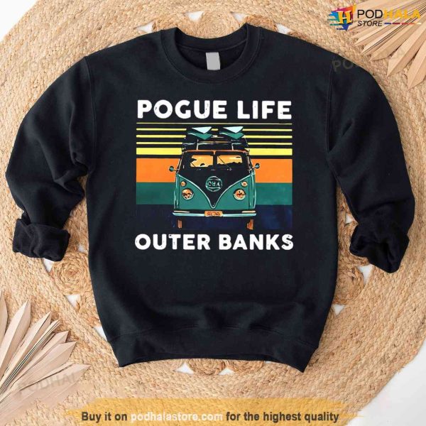 Pogue Life North Carolina Shirt, OBX TShirt, Outer Banks TV Series T-Shirt