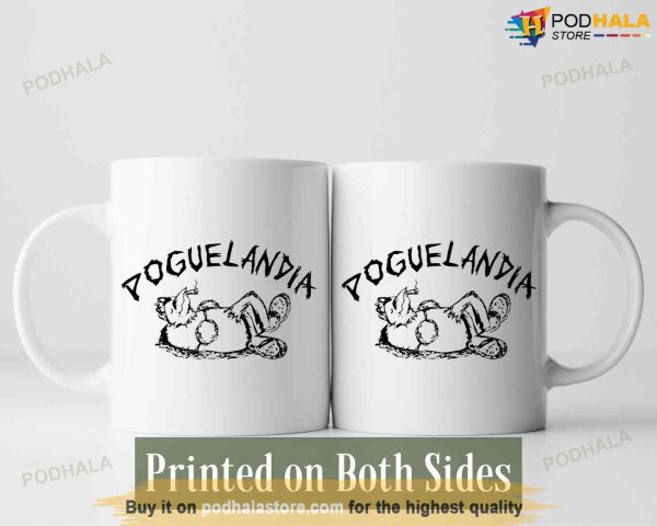 Poguelandia Mug, Outer Banks Mug, John B Coffee Mug