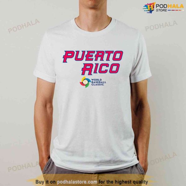 Puerto Rico World Baseball Classic 2023 Shirt