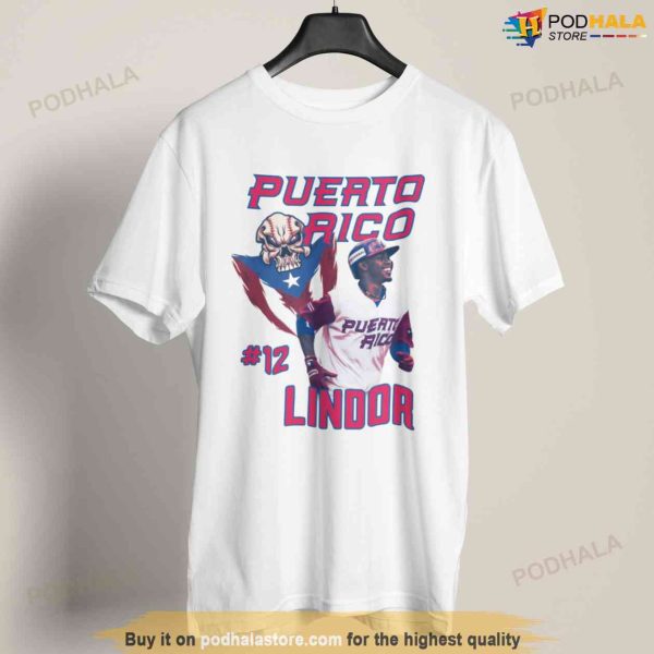 Puerto Rico World Baseball Classic Shirt, Francisco Lindor PR Gift For Fans