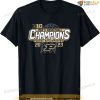 Purdue Boilermakers Big Ten Champs Mens Basketball 2023 T-shirt