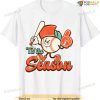 Retro Baseball Lover Tis The Season Game Day T-shirt