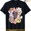 Retro Easter Shirt Easter Bunny Smile Face Groovy Easter Day Funny Easter Shirt