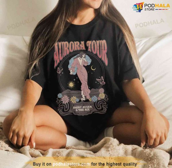 Retro The Aurora Tour 1978-79 Shirt, Vintage Daisy Jones & The Six Shirt