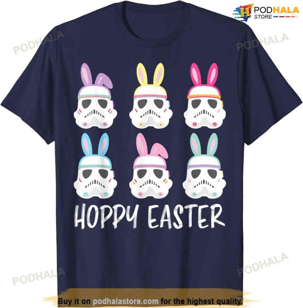 Star Wars Easter Storm Troopers With Ears Line Up Poster Funny Easter Shirt