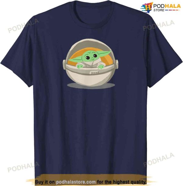 Star Wars Mandalorian The Child Grogu Pram T-shirt