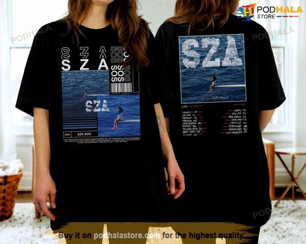 SZA SOS New Album Shirt, The S.O.S North American Tour Shirt