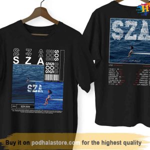 Sza Sos New Album Shirt The SOS North American Tour Tshirt