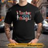 Teacher Of Little Things For Teacher Cut Cat In Hat Shirt