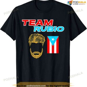 Team Rubio Baseball Puerto Rico Beisbol Los Nuestros Pride T-shirt