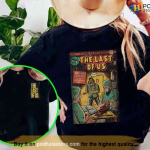 The Last of Us Shirt, Joel and Ellie Pedro Pascal, Joel Miller, Ellie Williams Merch