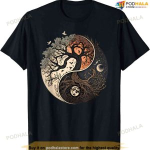 Tree Of Life Yin Yang T-shirt