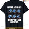 Types Of Baseball Pitches Life Choices Pitcher Player Gift T-shirt