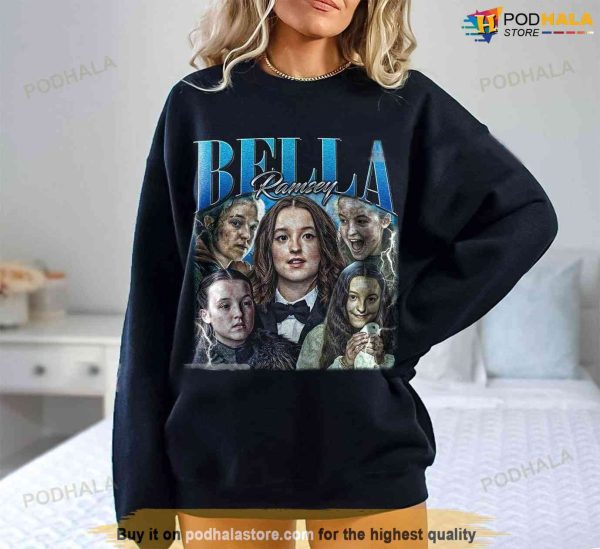 Vintage Bella Ramsey Sweatshirt, The Last Of Us Gift For Fans