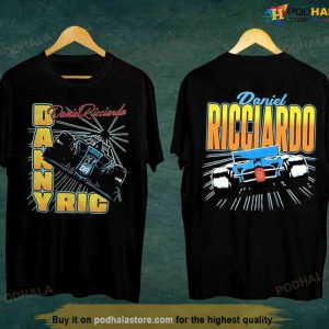 Vintage Daniel Ricciardo Racing 90s T shirt Daniel Ricciardo 2 Sides Tee