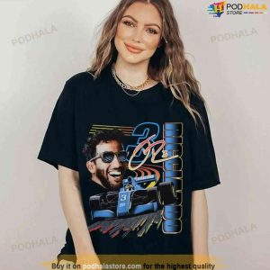 Vintage Daniel Ricciardo Shirt, Vintage Racing F1 Graphic T-Shirt