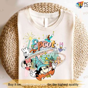 Vintage Disney Epcot Shirt Epcot 1982 Shirt Mickey And Friends Tshirt