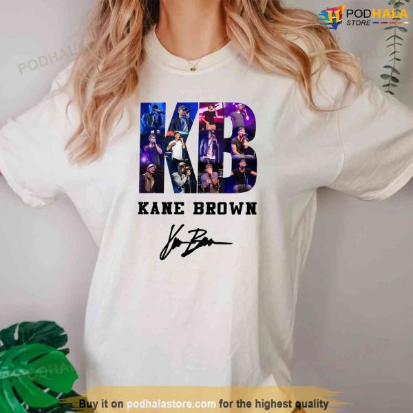 Vintage Kane Brown Signature Shirt, Country Music Kane Brown Merch