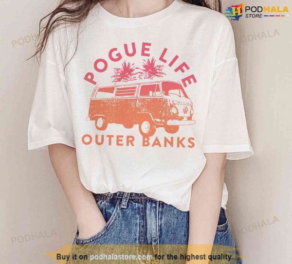 Vintage Outer Banks Pogue Life 2023 Shirt, Paradise on Earth TShirt