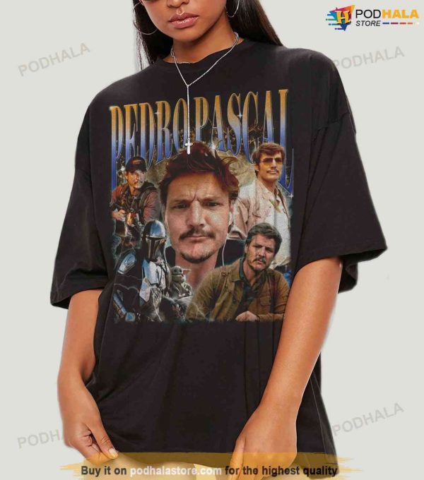 Vintage Pedro Pascal Shirt, Funny Daddy Gift For Fans