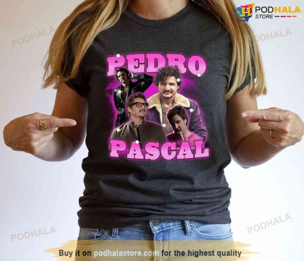 Vintage Pedro Pascal Shirt, Narco Pedro Pascal Fans Shirt